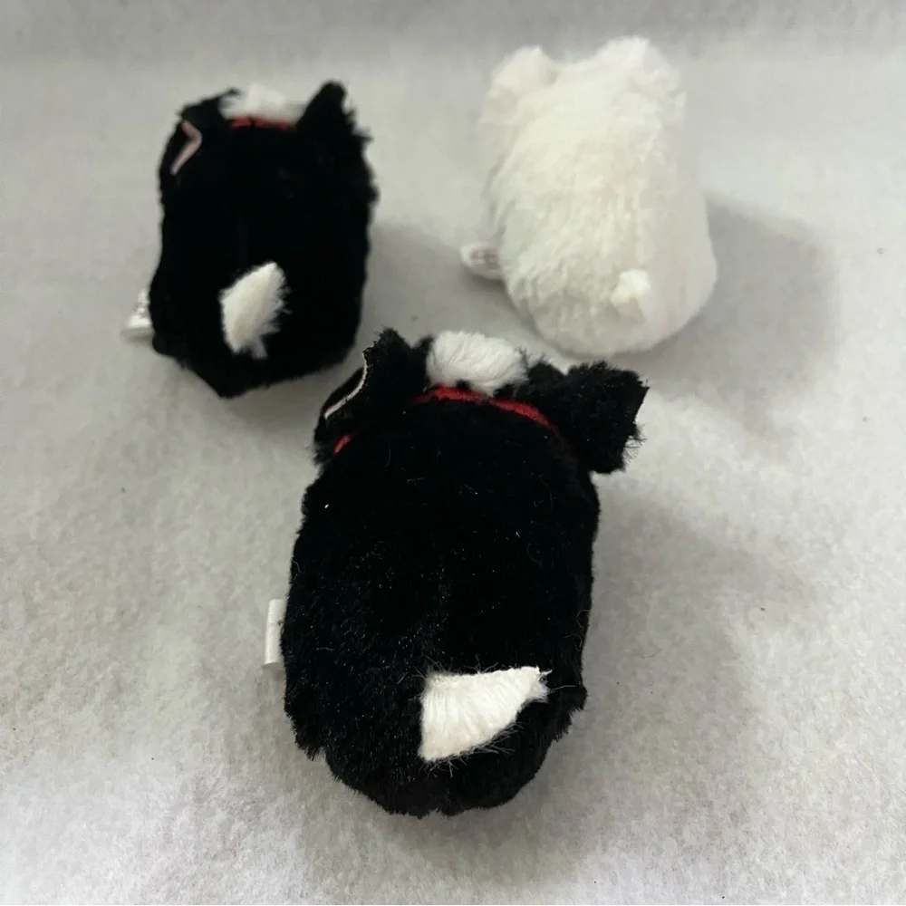 Set of 3 Dog Tsum Tsum Japan Disney Store French Bulldog Piglet Goofy - Picture 4 of 8